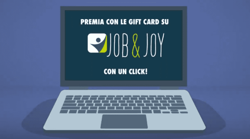 Job&Joy: la piattaforma online per premiare con un click