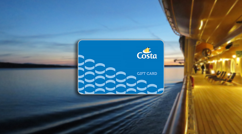 La gift card digitale Costa Crociere è il regalo perfetto per amici e dipendenti, per prenotare vacanze e viaggi di relax e turismo
